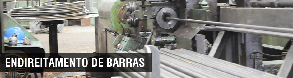 Endireitamento de barras